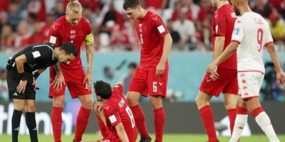 小冷门事件 欧洲四强拿不下对手 丹麦0比0突尼斯 海外看世界杯中文解说频道