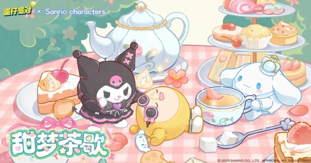 蛋仔派对×三丽鸥家族梦幻联动！国外玩蛋仔派对高延迟卡顿解决办法分享 在海外玩国服加速器推荐