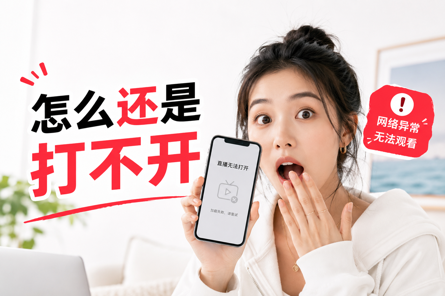 直播加载失败提示